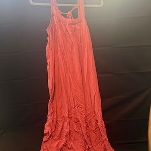 Old Navy Coral Maxi Dress